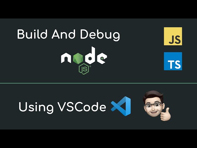 Build and Debug NodeJS Typescript with ONLY VSCODE
