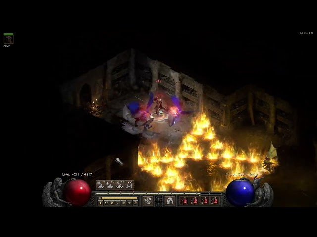 Diablo II Resurrected | WW Barb Melts P8 Uber Lilith