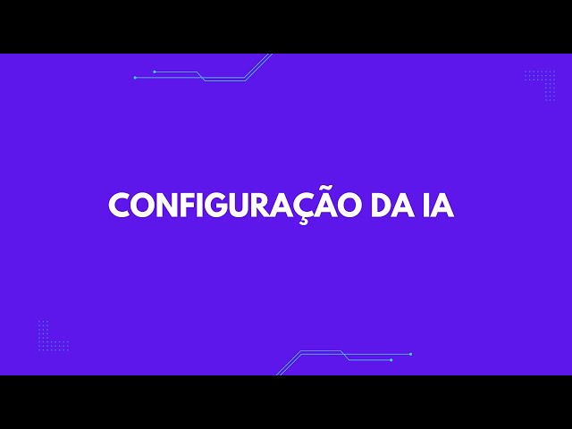 Configuração da IA