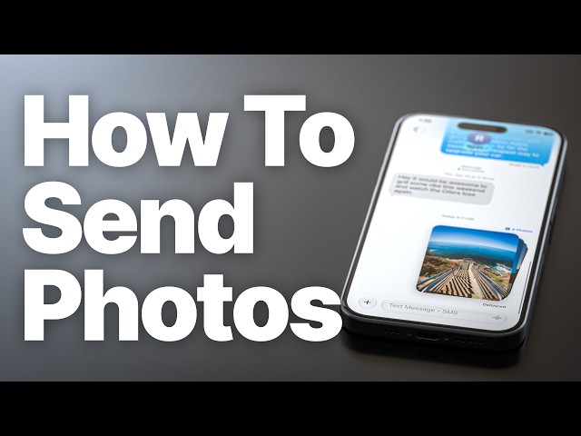 How to Send Photos on iPhone (Text, Email & More)