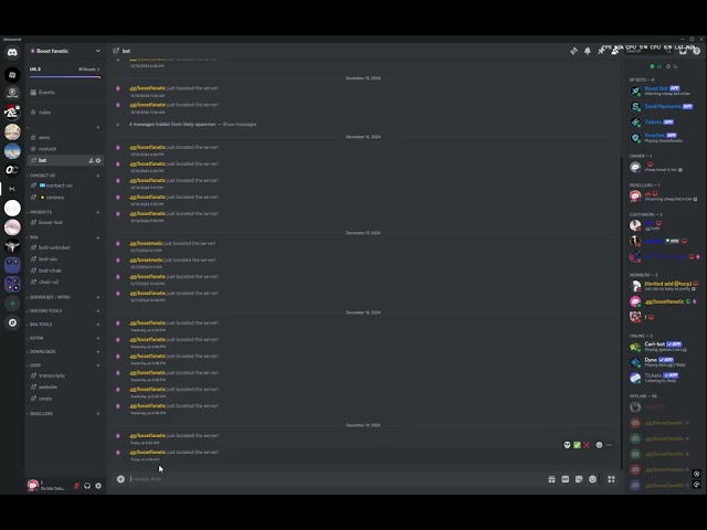 NEW Server Boosting Bot is Insane 2025 FREE