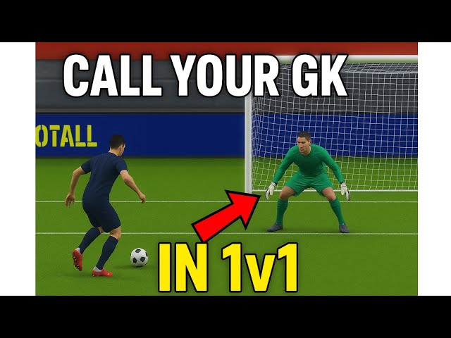 Tutorial on How to defend with your Goalkeeper in 1v1 Situations | eFootball mobile Tutorial 