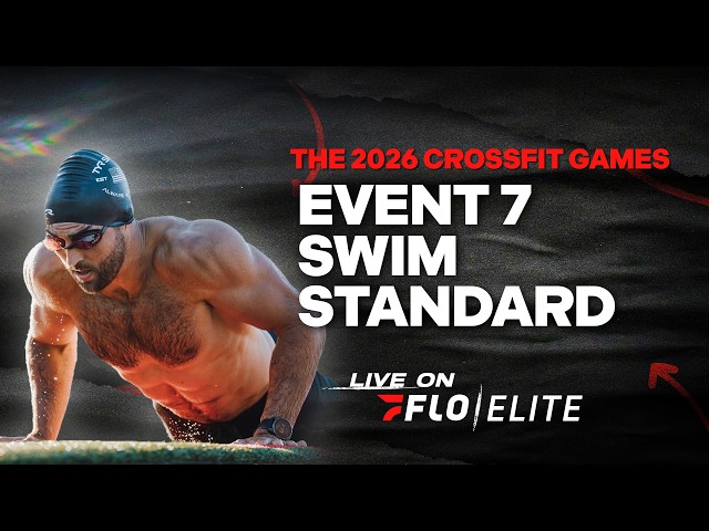 The 2026 CrossFit Games Men's Individual Event 7 Heat 1 Replay | Swim Standard