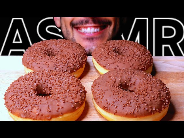 ASMR DONUTS (EATING SOUNDS) NO TALKING MUKBANG