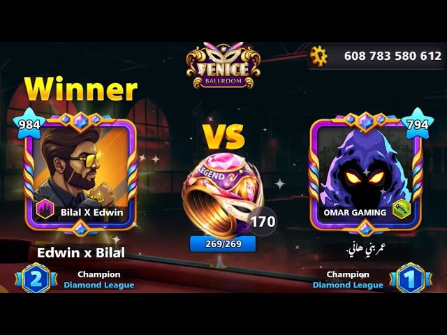 Completing 170 Venice Rings - Epic Cheater 😡 8 Ball Pool