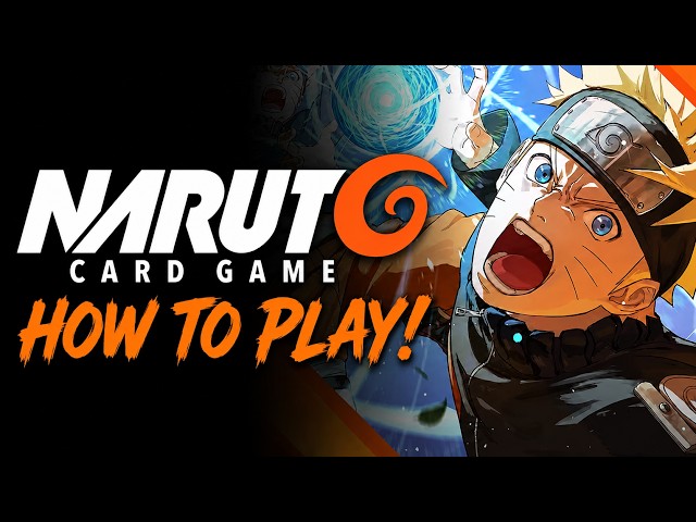 HOW TO PLAY NARUTO CARD GAME in 4 MINUTES!! Everything you need to know!