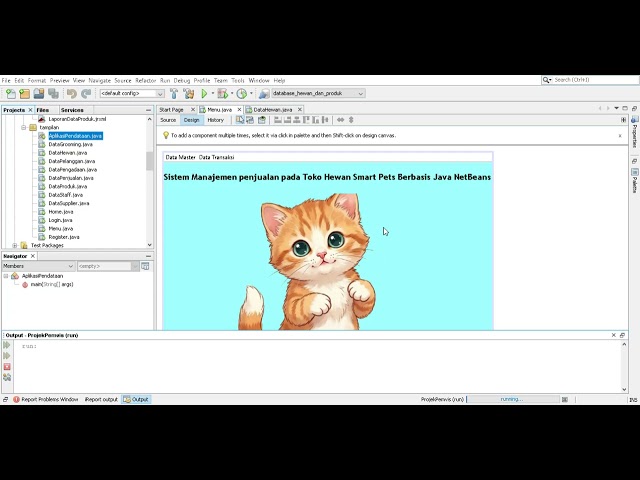 Sistem Manajemen penjualan pada Toko Hewan Smart Pets Berbasis Java NetBeans