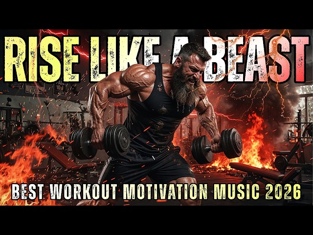 BEST WORKOUT MUSIC 2026 ⚡ GYM MOTIVATION MUSIC MIX 2026 💪 HIP HOP GYM MUSIC