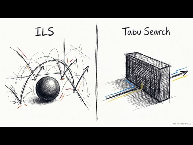 Tabu Search vs Iterative Local Search in 5 Minutes