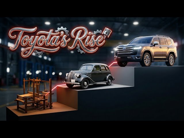 Toyota’s Secret Origin: From Looms to Cars