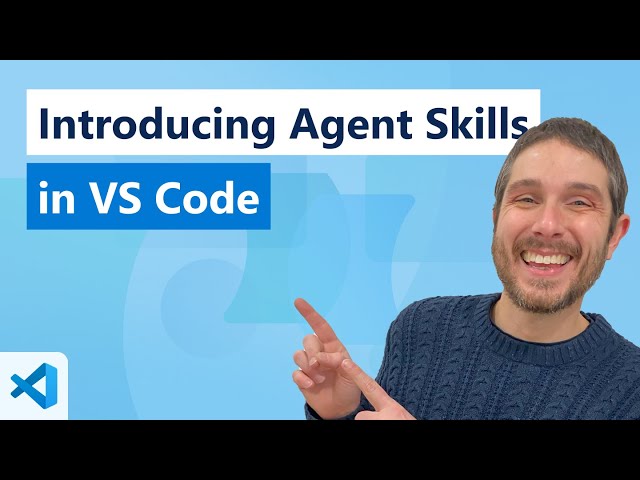 Introducing Agent Skills in VS Code