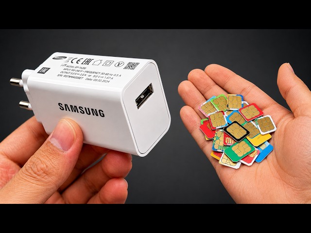 Put a SIM Card in a Charger! Millions Love This Brilliant Idea