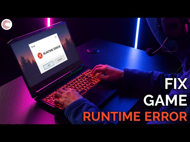 How to fix Runtime error in games?