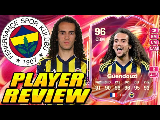HE DOMINATES THE ENTIRE MIDFIELD! 💪🇫🇷🔥 96 FUTTIES Guendouzi Review! BEST CM IN FC 26?!
