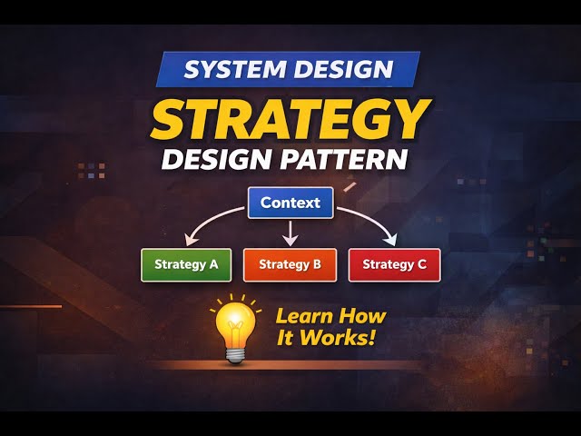 Strategy Design Pattern | LLD System Design in Java