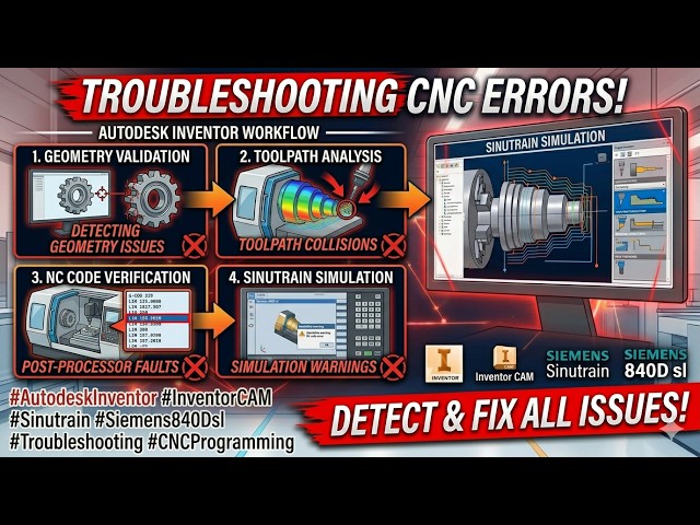 Troubleshooting CNC Programming Errors: Autodesk Inventor CAM to Sinutrain Siemens 840D sl
