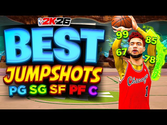BEST JUMPSHOTS for ALL BUILDS, HEIGHTS, & 3PT RATINGS on NBA2K26! BEST SHOOTING TIPS!