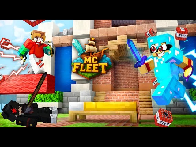 BECOMING BEDWARS IN MCFLEET @GamerFleet SERVER | GAMERZZARYAN