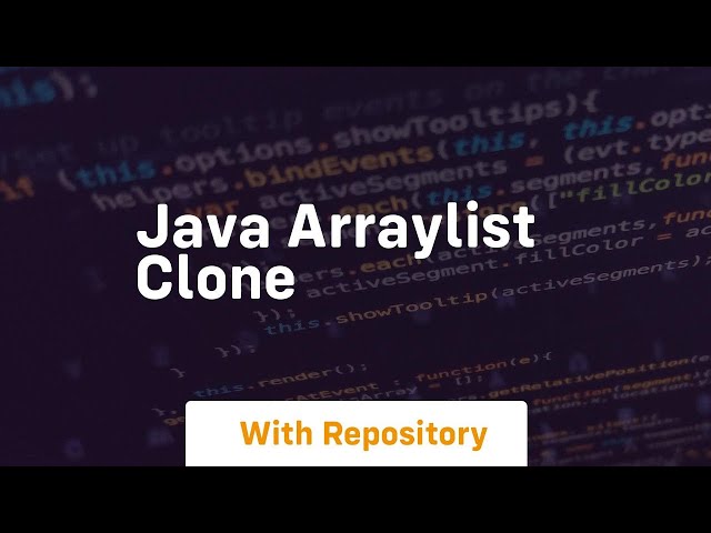 java arraylist clone