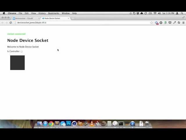 Making a socket.io app