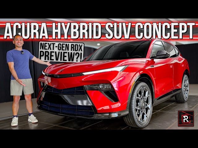 New RDX Hybrid Preview? | Acura Hybrid SUV Concept | Detailed First Look