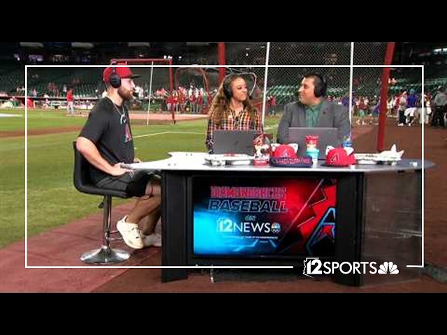 12Sports teams sit down with Arizona Diamondbacks first baseman Tyler Locklear