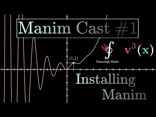 The Manim Cast #1 - Installing 3B1B's Animation Engine 𝐌𝐚𝐧𝐢𝐦 on Mac and Windows [ feat. @vcubingx  ]
