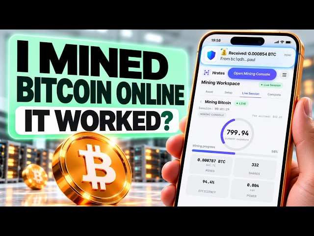 How to Mine Bitcoin Online | Cloud Mining Test