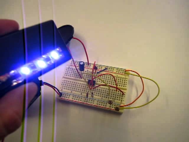 555 Timer LDR Theramin Circuit