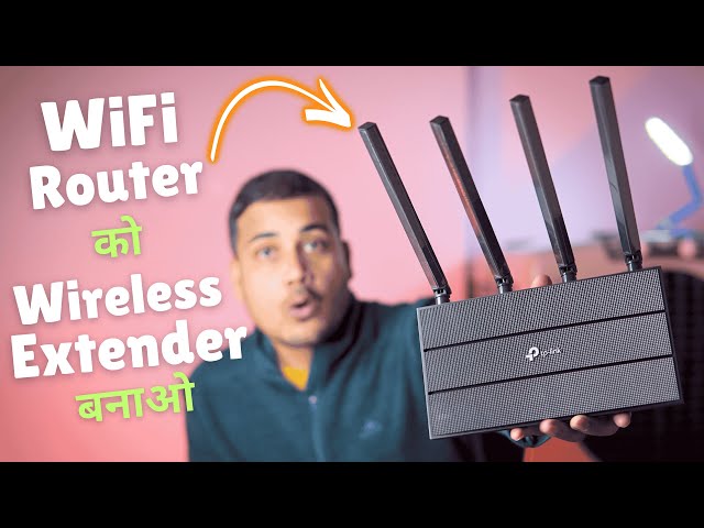 How To Use Tp Link Router As Wireless Repeater Or Extender | Tp Link Archer C6 Router Extender Setup