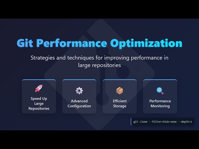 🚀 Git Performance Optimization: Speed Up Large Repositories!