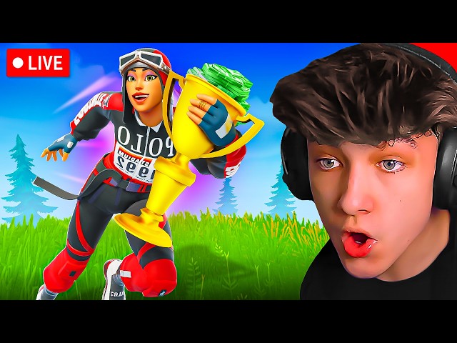 🔴LIVE! - SOLO TOURNAMENT in FORTNITE!