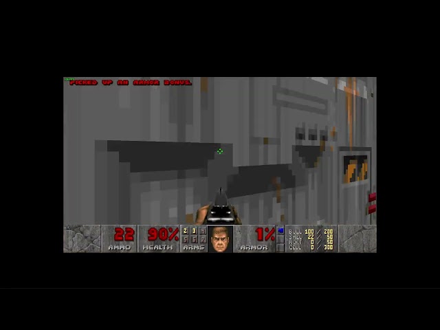 DOOM E1:M3 KEX engine speedrun 00:39:620