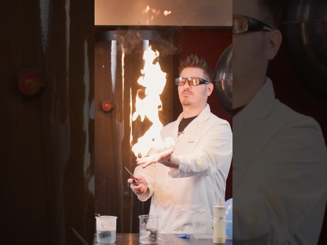 Propane Fire bubbles Demo pt 2! #propane #combustion  #science @AlabamaPublicTV #DIYST3
