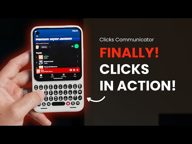WORKING Clicks Communicator!