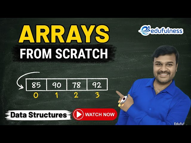 Arrays Explained Visually | 1D Array in Python | Data Structures and Algorithms
