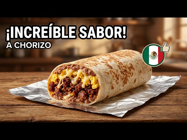 Burritos de huevo con chorizo ala mexicana descubrelos