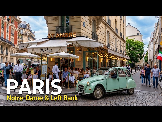 No Filter: Is Real Paris Still the World’s Most Beautiful City? 4K Walk | Notre-Dame & Left Bank