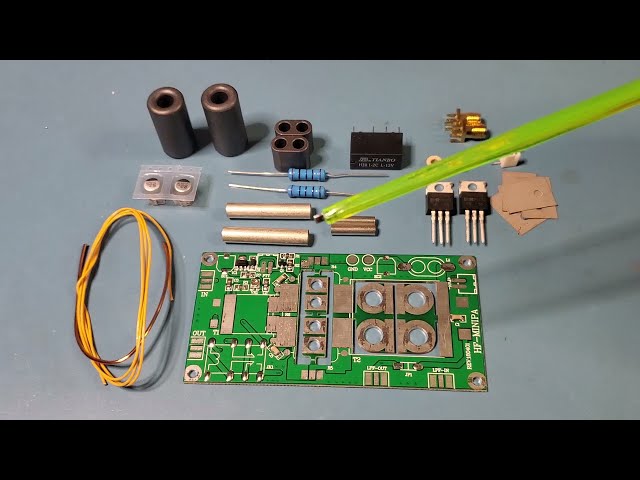 70 Watt Amplifier Kit Build