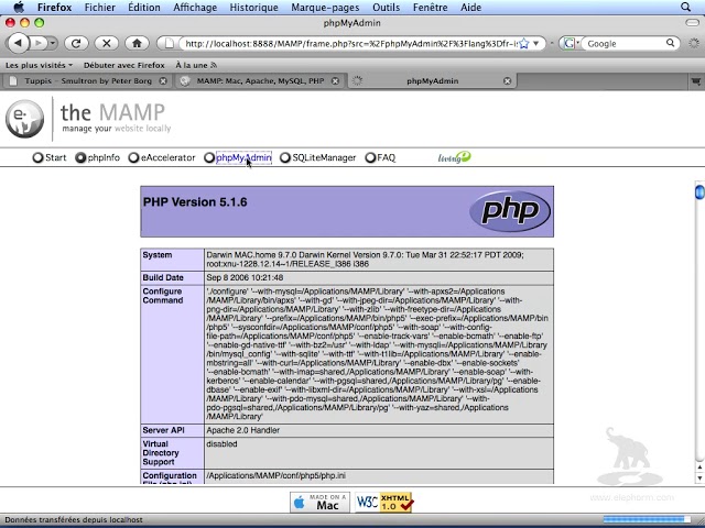 apprendre PHP et MySQL de A à Z -  installation de Mamp pour Mac Ep 06