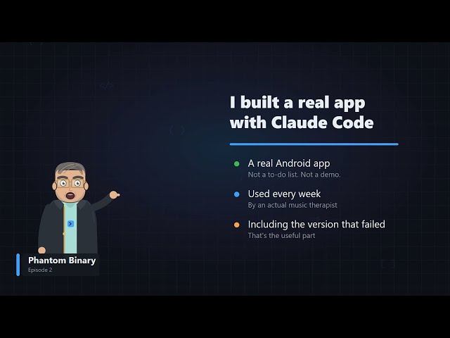 I Built a Real Android App with Claude Code (and the first version failed)