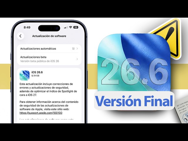 iOS 26.6 COMING SOON!!! What You NEED To Know About THE LAST VERSION Before iOS 27 !!! ✅