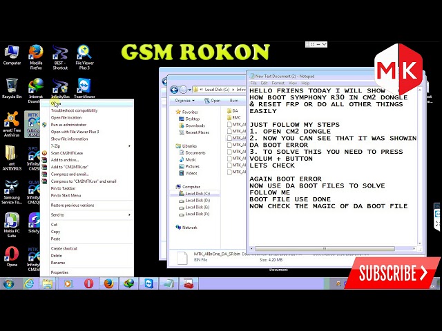HOW TO BOOT SYMPHONY R30 IN CM2 & RESET FRP ONLY 1 CLICK | Android Flash Firmware
