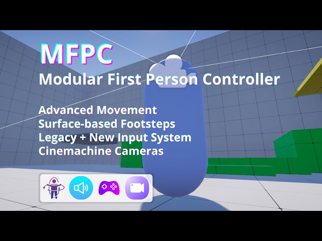 MFPC - Modular First Person Controller (Trailer v1.6)