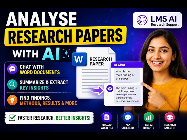 Chat with Word Text and Extract Research Insights Using AI