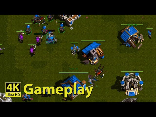 Loria - 4K GAMEPLAY [Indie Warcraft 3 & StarCraft ]