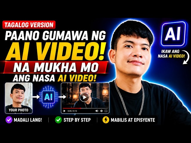 Paano gumawa ng AI video na ikaw mismo ang nasa video! (Tagalog version)