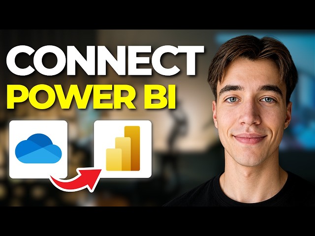 How To Connect Power BI To Files From SharePoint Or OneDrive | Tutorial 2026