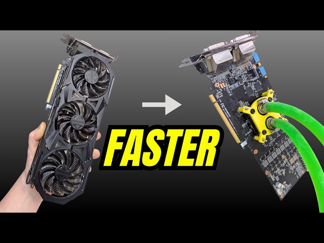 Old GPU. Freezer. Faster.