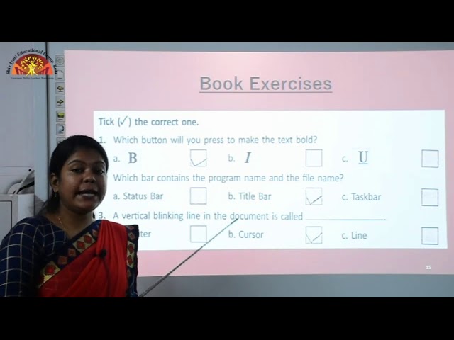 Class- 3 | Introduction to Word | Ch- 5 P- 2 | Computer | Shiv Jyoti Convent School |Affili. to CBSE